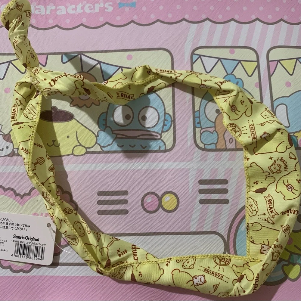 Pompompurin Yellow Wired Headband Hair Scarf